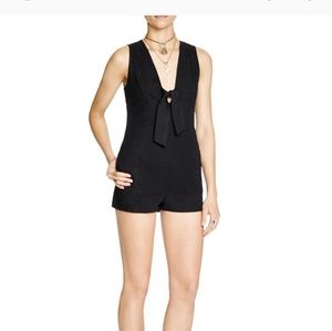 2 for 30 NWOT Free People Black Romper size 4